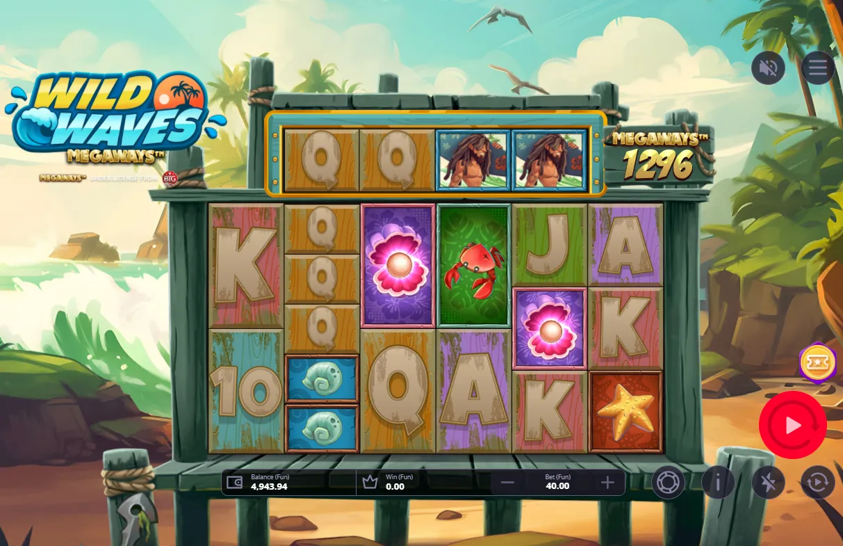 Wild Waves Megaways Slot